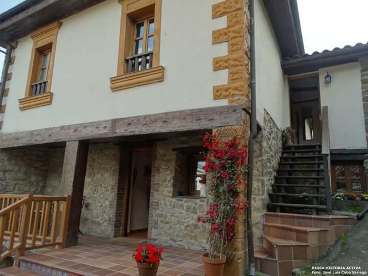 Appartamento Casona Angliru Riosa Esterno foto